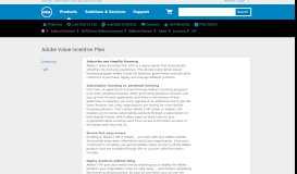 
							         Adobe Value Incentive Plan | Dell								  
							    