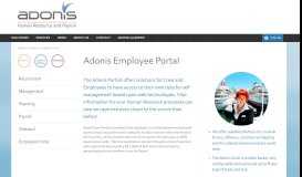 
							         Adonis Employee Portal - Adonis AS								  
							    