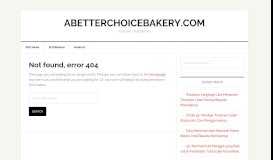 
							         Adp Eease Com Login - A Better Choice Bakery								  
							    