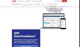 
							         ADP SmartCompliance®								  
							    