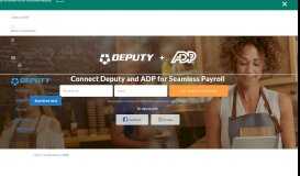 
							         ADP Time Tracking & Scheduling Software | Deputy©								  
							    