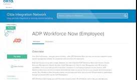 
							         ADP Workforce Now (Employee) | Okta								  
							    