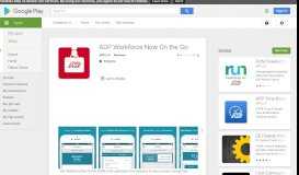 
							         ADP Workforce Now On the Go - Apps on Google Play								  
							    