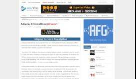 
							         Adsplay International(Closed) | AdsWiki - Ad Network Listing ...								  
							    