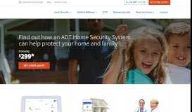 
							         ADT Security: Security Systems & 24/7 Monitoring | Home & Business								  
							    