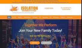 
							         Adult 17+ Dance lessons - Isolation Performing Arts Studio								  
							    