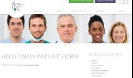 
							         Adult New Patient Form | Allergy Clinic of Tulsa								  
							    