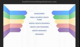 
							         Adult Services | Health Choice Integrated Care								  
							    