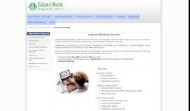 
							         Advance Services: Internet Banking Service - Islami Bank								  
							    