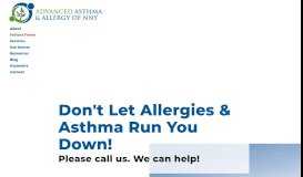 
							         Advanced Allergy & Asthma of Northern New York - Home								  
							    
