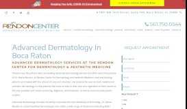 
							         Advanced Dermatology Near Boca Raton - Rendon Center Dermatology								  
							    
