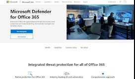 
							         Advanced email threat protection – Microsoft 365 - Microsoft Office								  
							    
