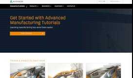 
							         Advanced Manufacturing Adoption Portal								  
							    
