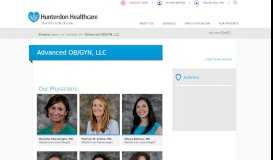 
							         Advanced OB/GYN, LLC | Hunterdon Healthcare								  
							    