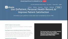 
							         Advanced Patient Portal - DrChrono								  
							    
