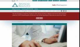 
							         Advanced Radiology Maryland Provider Portal								  
							    