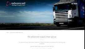 
							         advanced supply chain group | the advanced supply chain group								  
							    