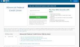 
							         Advancial Federal Credit Union: Login, Bill Pay, Customer Service and ...								  
							    