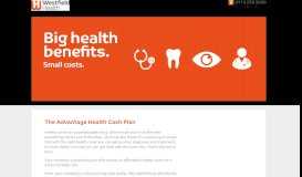 
							         Advantage Portal | Westfield Health								  
							    