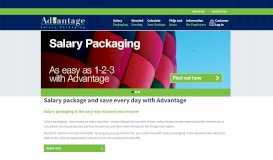 
							         Advantage Salary Packaging								  
							    