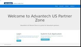 
							         Advantech Partner Zone								  
							    