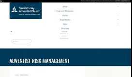
							         Adventist Risk Management | North American Division of Seventh-day ...								  
							    
