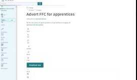 
							         Advert FFC for apprentices | Academic Certificate (76 views) - Scribd								  
							    