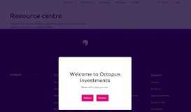 
							         Adviser centre | Adviser | Octopus Investments								  
							    