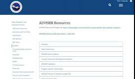 
							         ADVISER Resources – Nebraska Department of Education								  
							    