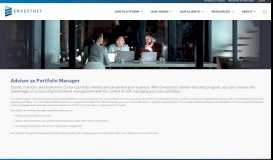 
							         Advisor as Portfolio Manager | Envestnet								  
							    