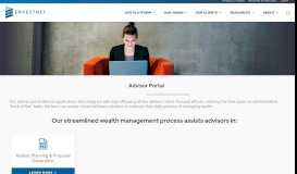 
							         Advisor Portal | Envestnet								  
							    
