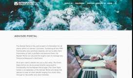 
							         Advisor portal - Integrated Portfolio Solutions								  
							    