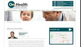 
							         Advisory Committee - OneHealth New Jersey								  
							    