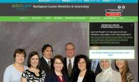
							         Advocare Burlington County Obstetrics & Gynecology: Home								  
							    
