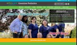 
							         Advocare Greentree Pediatrics: Home								  
							    