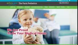 
							         Advocare The Farm Pediatrics: Home								  
							    