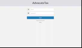 
							         AdvocateTax Log in Forgot your password? Signup Please disable ...								  
							    