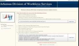 
							         ADWS - Arkansas Department of Workforce Services - Arkansas.gov								  
							    