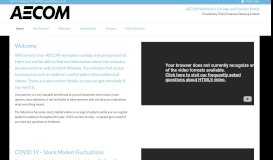 
							         AECOM – Pension portal								  
							    