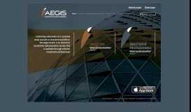 
							         AEGIS Investment Administration: Home								  
							    