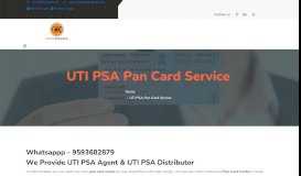 
							         Aeps White Label, UTI PSA (Pan Service Agent), White Label Offer ...								  
							    