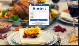 
							         Aeries - Chico Unified School District								  
							    