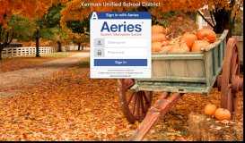 
							         Aeries - Kerman Unified School District Aeries Portal								  
							    