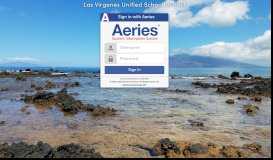 
							         Aeries - Las Virgenes Unified School District								  
							    