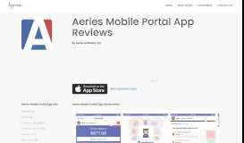 
							         Aeries Mobile Portal App Reviews - User Reviews of Aeries Mobile ...								  
							    