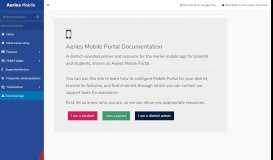 
							         Aeries Mobile Portal Documentation - Home								  
							    
