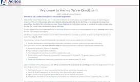 
							         Aeries Online Enrollment - ABC Unified School District								  
							    