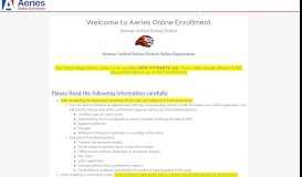 
							         Aeries Online Enrollment - Kerman Unified School District Aeries Portal								  
							    