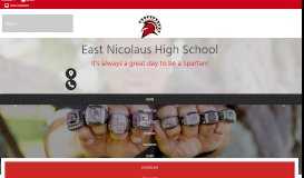 
							         Aeries Parent Portal | East Nicolaus High School								  
							    