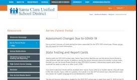 
							         Aeries Parent Portal - Santa Clara - Santa Clara Unified School District								  
							    
